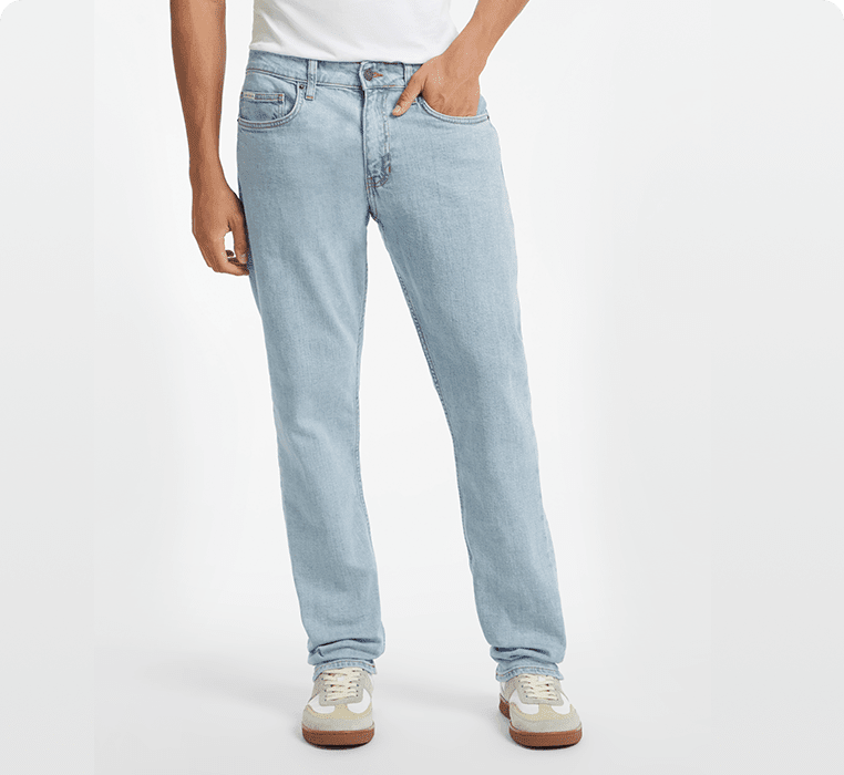 Guess light wash jeans sales